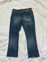 Image 3 of 00s Low rise flared jeans // 36