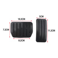 Image 5 of Model 3 Y 2017-2025 CARBON FIBRE BRAKE AND ACCEL COVER