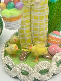 Image 4 of Easter bunny, miniature art doll sculpture