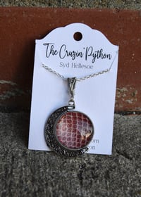 Image 1 of Blood Moon Snake Shed Pendant
