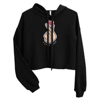 Image 1 of ZEN EXP - “I <3 K-Pop” Women’s Crop Hoodie