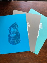 Image 1 of 'Make a Wish' blockprints