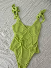 Image 1 of Green bodysuit // 38