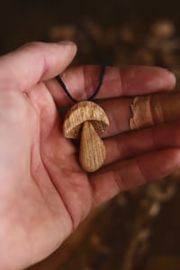 Image 3 of Penny Bun Mushroom Pendant 