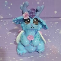 Image 1 of Fairy pudgekin dragon [air dry clay]