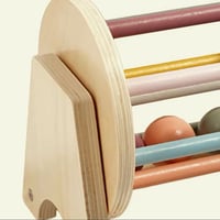 Image 3 of Montessori Wooden Rolling Rattle 