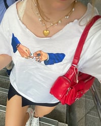 Image 3 of Alright hands shirt