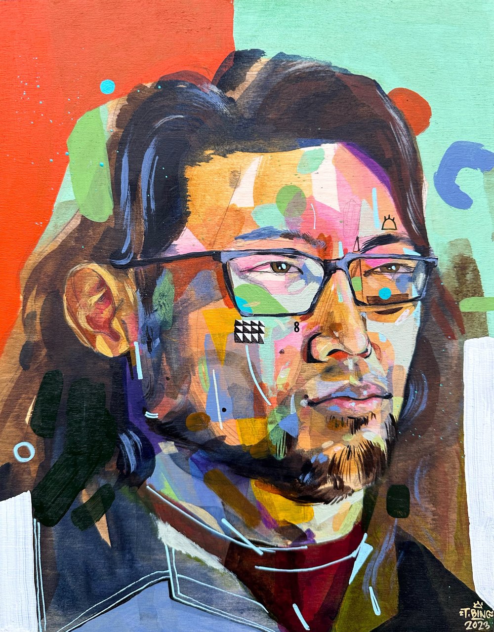 Image of Live portrait session