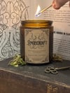 The Lovecraft Candle - Sea Minerals & Water Lilies Scented Soy Wax Candle 