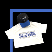 Image 1 of SayLess Tee  (Royal Blue/Reflective)