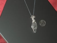 Image 1 of Turritella pendent with bead accents 