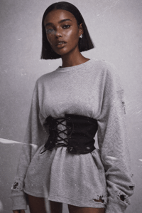 Image 1 of R Corset Thermal mini  Dress