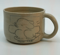 Image 3 of Skating Squares Mug