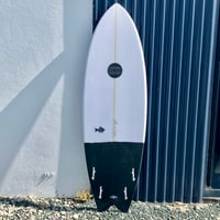 Image 2 of 5-6 Maluku Quad Fish Black Resin Tail Dip 