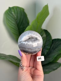 Image 13 of CHOOSE YOUR OWN DRUZY AGATE X QUARTZ SPHERES -BRAZIL-