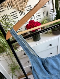 Image 2 of NWT light weight denim dress 