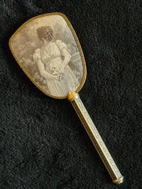 Image 1 of Repurposed Vanity series Victorian faceless with preserved web D