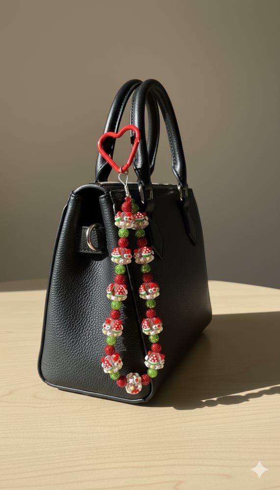 Image of Hand painted Bag Charms 