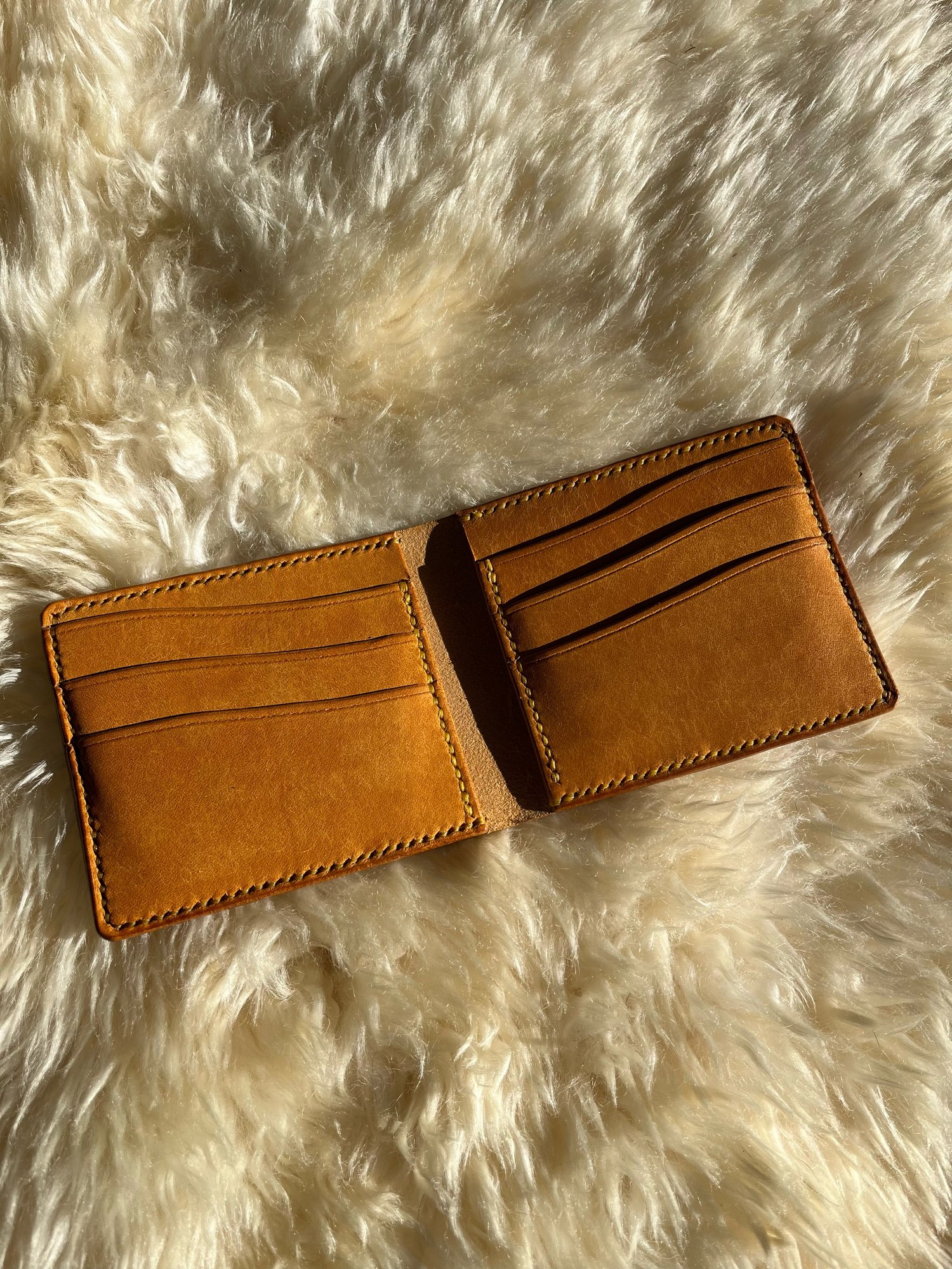 Image of Yellow Pueblo 8-Pocket Slim Bifold 