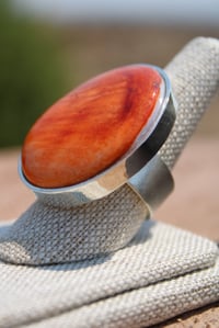 Image 4 of Orange Spiny Oyster Ring