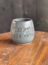 Image 1 of Normal gets you nowhere Blue Jeans•