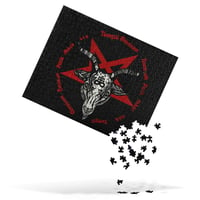 Image 2 of Baphomet Jigsaw puzzle