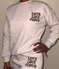 Image 3 of Love Like Jesus Jogger Set