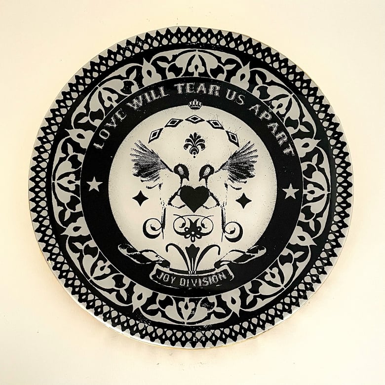 Image of Joy Division Plate Black/White 20cm