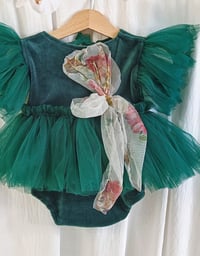 Image 2 of Body-dress Sagara - size 12 months - emerald