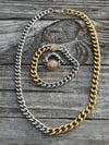 Lionheart Bipartite (Necklace, Bracelet, Ring set)