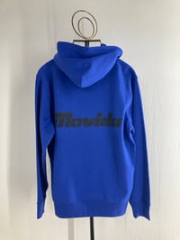 Image 1 of MOVIDA ZIP HOODIE WORKER BLUE