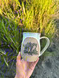 Image 1 of Speckled White Cowboy Shade