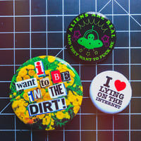 Image 3 of DIRT! Collage Button