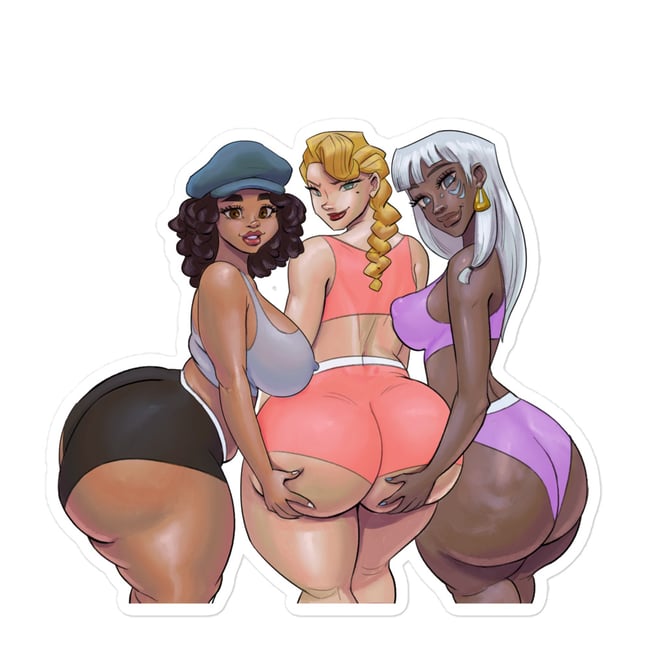 Atlantis Babes sticker