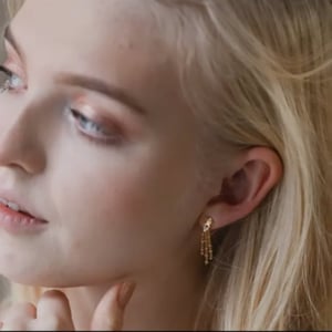 Image of Lisa Angel Crystal Shooting Star Earrings