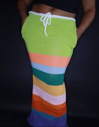 Image 1 of Knit Cotton Skirt 