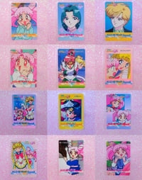 Image 1 of Sailor Moon SuperS Amada Trading Cards: PP12 Set #557-568 (Regular Cards)