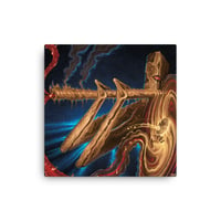 Image 2 of Tritones of Torment Canvas Print by Mark Cooper Art
