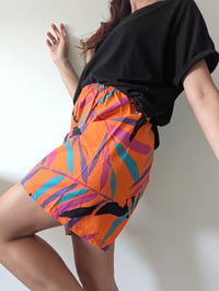 Image 2 of SHORTS BRIGHT ORANGE JUNGLE