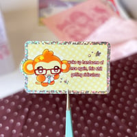 Image 2 of metallic sparkle stickers