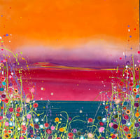 Image 2 of “Hiding behind the clouds” original painting