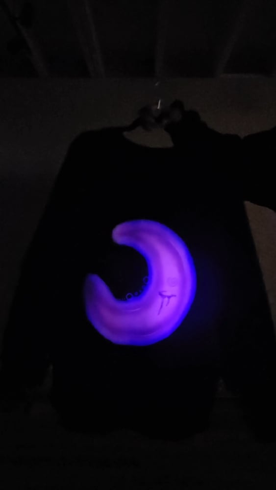 Image of Sun & moon swirl ( UV )crewneck