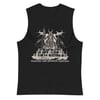 ABSU - INFINITE AND PROFANE THRONES (VINTAGE WHITE PRINT) MUSCLE SHIRT