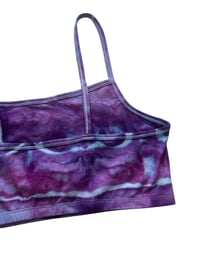 Image 8 of L (38) Bralette in Amethyst Geode Ice Dye