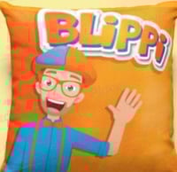 Image 2 of Blippi Learning pillow 