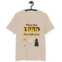 Image 16 of organic cotton t-shirt may the LORD be with you