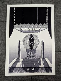 Image 1 of "bleeding light" art print or original