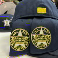 Image 3 of New Era 59Fifty “Double Hitter” NightShift Navy Astros @hatgoat83
