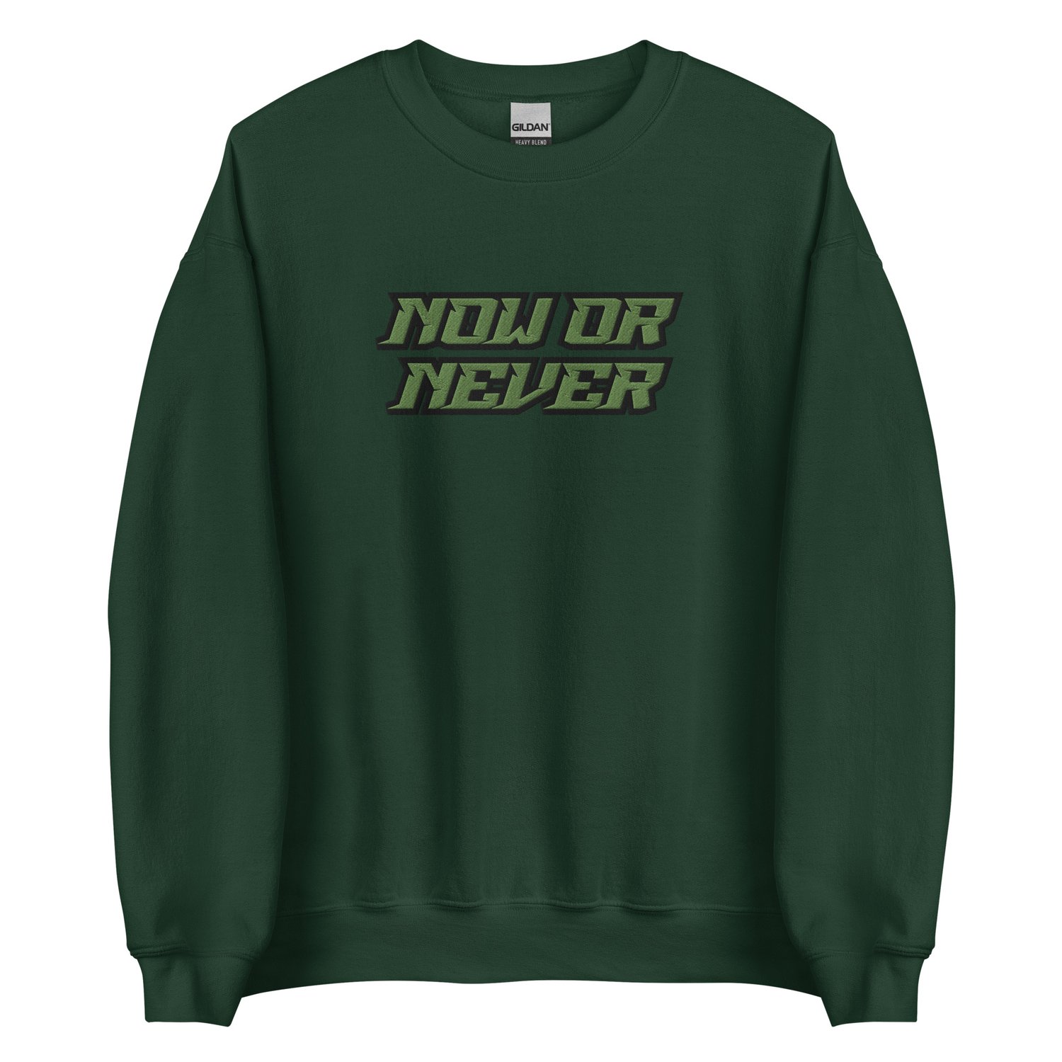 Image of Officially licensed Embroidery now or never Unisex Sweatshirt