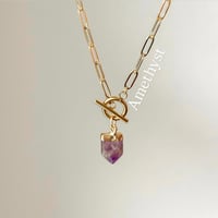 Image 3 of CRYSTAL TOGGLE NECKLACES